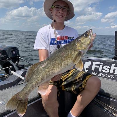 Fish USA, walleye, Wisconsin, green bay