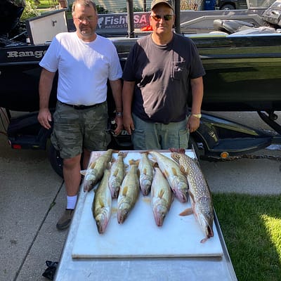 Walleye and northern pike with epic guide service