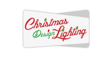 Christmas Design Lighting Logo Design