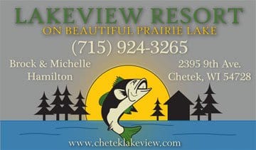 Lakeview Resort Business Card Design